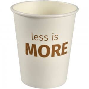 Kaffebæger - Less Is More - 24 cl