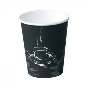 Kaffebæger med grafik - Coffee cup - 24 cl