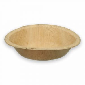 Lille skål af palmeblad på 40 ml - Ø60 x 20 mm