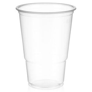 Drikkeglas med rille - 40 cl