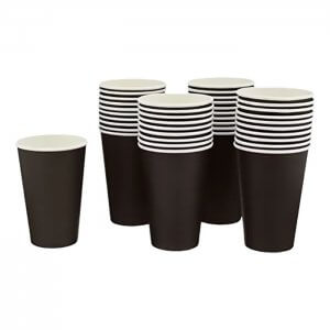 Kaffebæger - sort - 48 cl - stablet