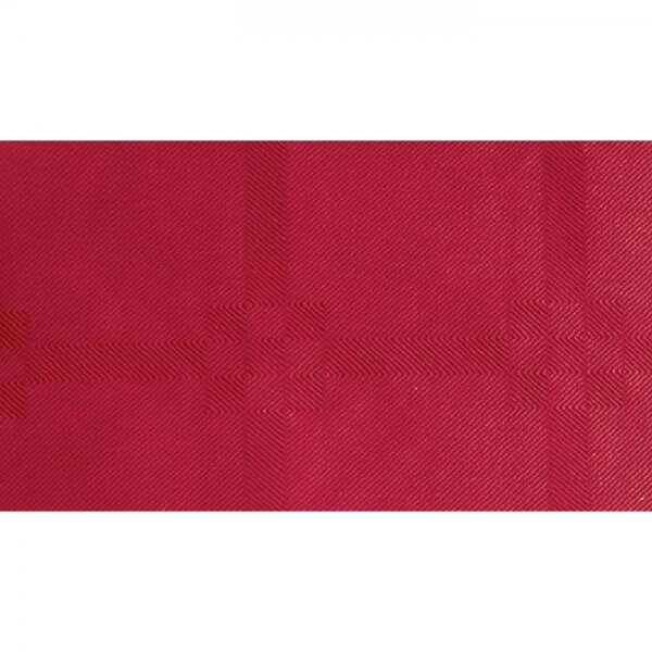 Dug - Rulledug - bordeaux - 5000 x 118 cm - genbrugspapir - damask mønster