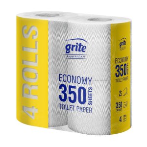 Økonomisk toiletpapir fra Grite - Eco Mini 350 - 2-lags