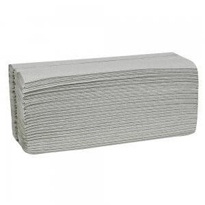 Håndklædeark - C-fold - 1-lags - Care-Ness Nature - natur - 100% genbrugspapir