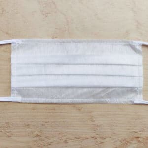 Stofmaske med øreelastikker - 3-lags - enkelt