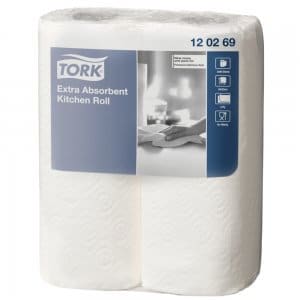 Køkkenrulle - Tork Ekstra Plus - 120969 - 2-lags