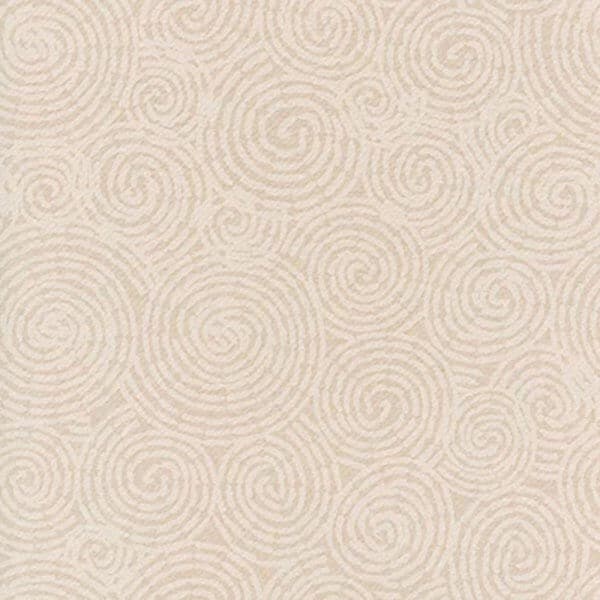 Middagsserviet - Sand farve med mønster - 40x40 cm i 1/4 fold - Airlaid