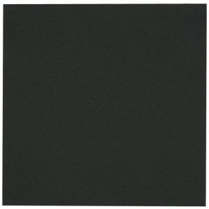 Middagsserviet - Sort - 48x48 cm i 1/4 fold - Airlaid