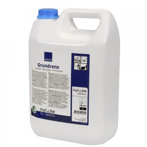 Grundrens - Abena Pure-Line - 5 liter - Svanemærket - bagside - vinkel