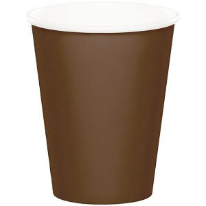 Kaffebæger - brun - 24 cl