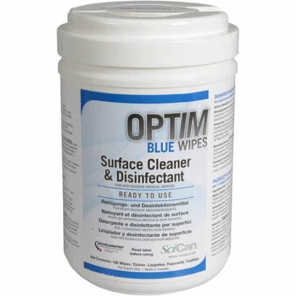 Overfladedesinfektion serviet fra Optim Blue - 160 stk. pr. pakke