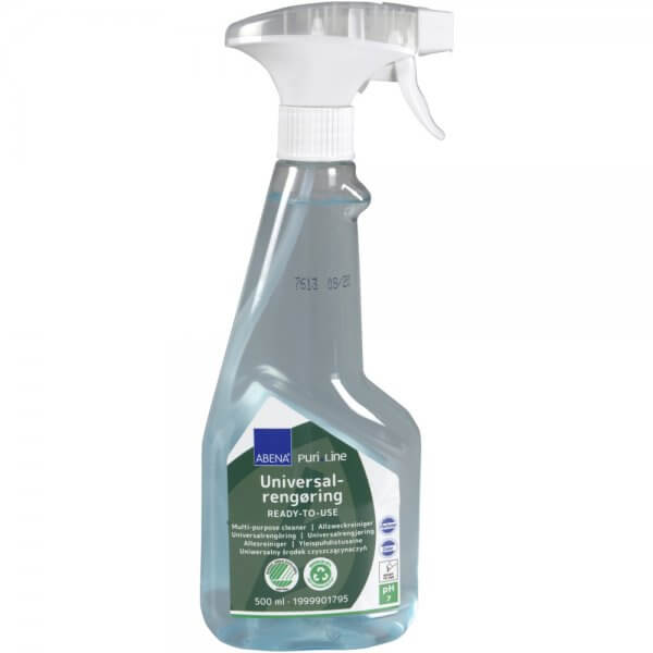 Universalrengøring - Abena Pure-Line - 500 ml i sprayflaske - Svanemærket