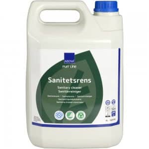 Sanitetsrengøring - Abena Puri-Line - alkalisk/affedtende - uden farve og parfume - 5 liter