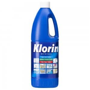 Klorrengøring - Klorin Original - uden farve og parfume - 1,5 liter