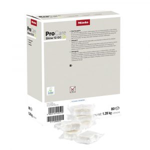 Miele ProCare Shine 12 GC pakke med opvasketabs