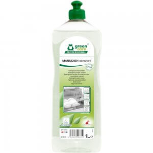 Opvaskemiddel - Green Care Professional Manudish sensitive - uden farve og parfume - 1 liter