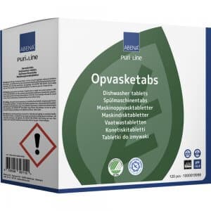 Opvasketabs - Abena Puri-Line - standard - vandopløselig folie - Svanemærket