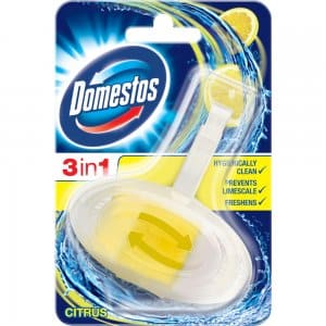 Toiletfrisker - Domestos - 3-i-1 - citrus