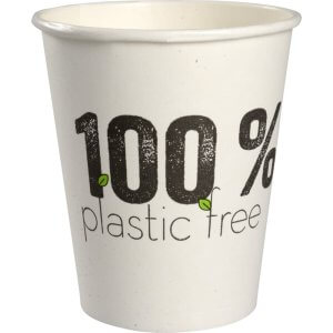 Kaffebæger uden plastik på 24 cl- 100% plastic free - 100% bio