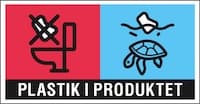 Plastik i produktet logo vedr. papkrus