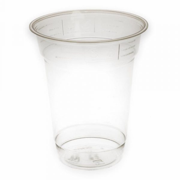 Drikkeglas til iskaffe og smoothies på 30 cl udført i genanvendt RPET materiale
